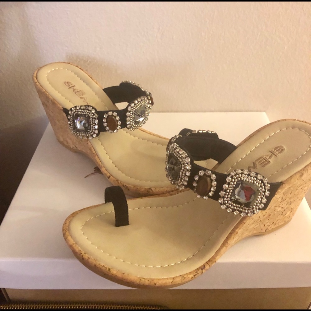 Espadrilles with stones
